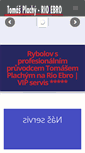 Mobile Screenshot of ebro-rybolov.cz