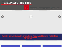 Tablet Screenshot of ebro-rybolov.cz